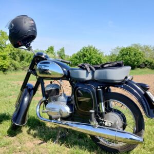 ČZ 125 typ 453 z roku 1961 - Dub u Daníže, Slup 65 ČZ 125 typ 453 z roku 1961 - Dub u Daníže, Slup 65