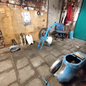 Jawa 50 typ 21 z roku 1972 - Příprava na evidenční kontrolu 2 Jawa 50 typ 21 z roku 1972 - Příprava na evidenční kontrolu 2