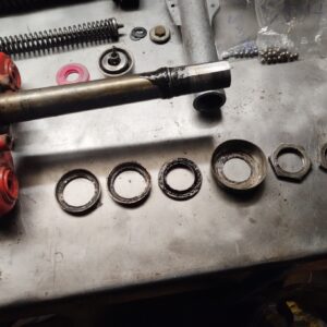 Jawa 90 typ 31 Roadster z roku 1969 - Přední vidlice 17 Jawa 90 typ 31 Roadster z roku 1969 - Přední vidlice 17