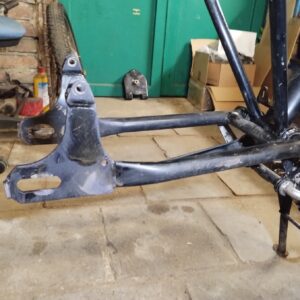 Jawa 90 typ 31 Roadster z roku 1969 - Rozebírání a čištění zadní části 11