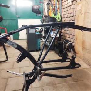 Jawa 90 typ 31 Roadster z roku 1969 - Rozebírání a čištění zadní části 13