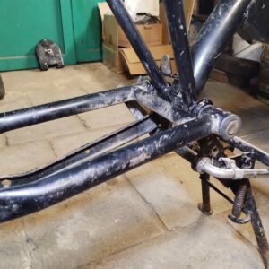 Jawa 90 typ 31 Roadster z roku 1969 - Rozebírání a čištění zadní části 6 Jawa 90 typ 31 Roadster z roku 1969 - Rozebírání a čištění zadní části 6