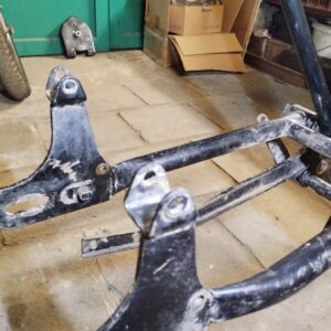 Jawa 90 typ 31 Roadster z roku 1969 - Rozebírání a čištění zadní části 7