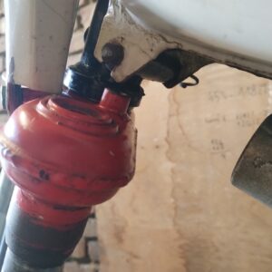 Jawa 90 typ 31 Roadster z roku 1969 - Doraz řízení 13 Jawa 90 typ 31 Roadster z roku 1969 - Doraz řízení 13