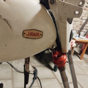 Jawa 90 typ 31 Roadster z roku 1969 - Doraz řízení 309 Jawa 90 typ 31 Roadster z roku 1969 - Doraz řízení 309