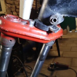 Jawa 90 typ 31 Roadster z roku 1969 - Doraz řízení 25 Jawa 90 typ 31 Roadster z roku 1969 - Doraz řízení 25