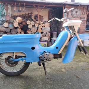 Jawa 50 typ 21 z roku 1972 – Příprava na evidenční kontrolu [7]