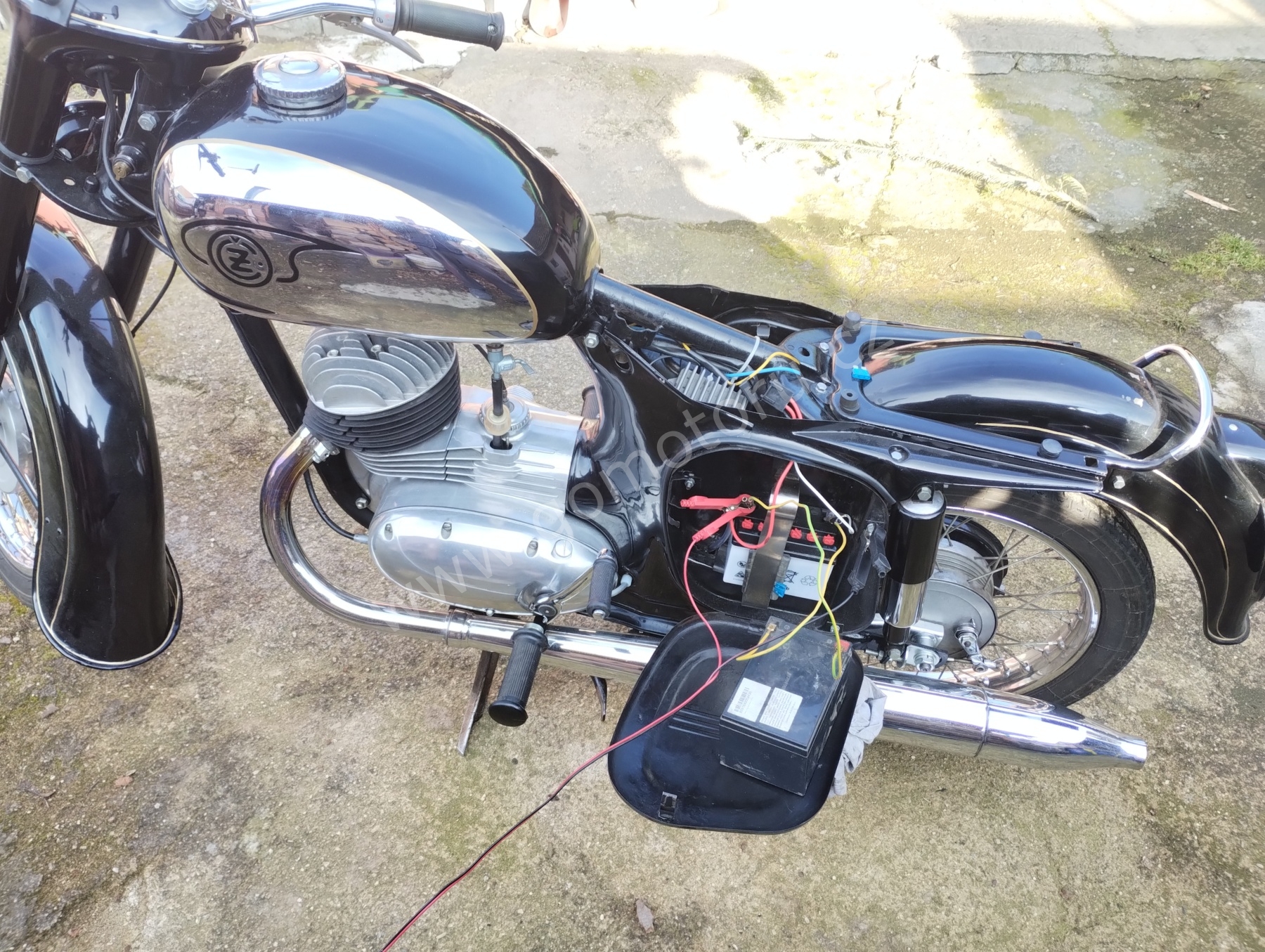 ČZ 125 typ 453 z roku 1961 - První start v roce 2026 1 ČZ 125 typ 453 z roku 1961 - První start v roce 2026 1