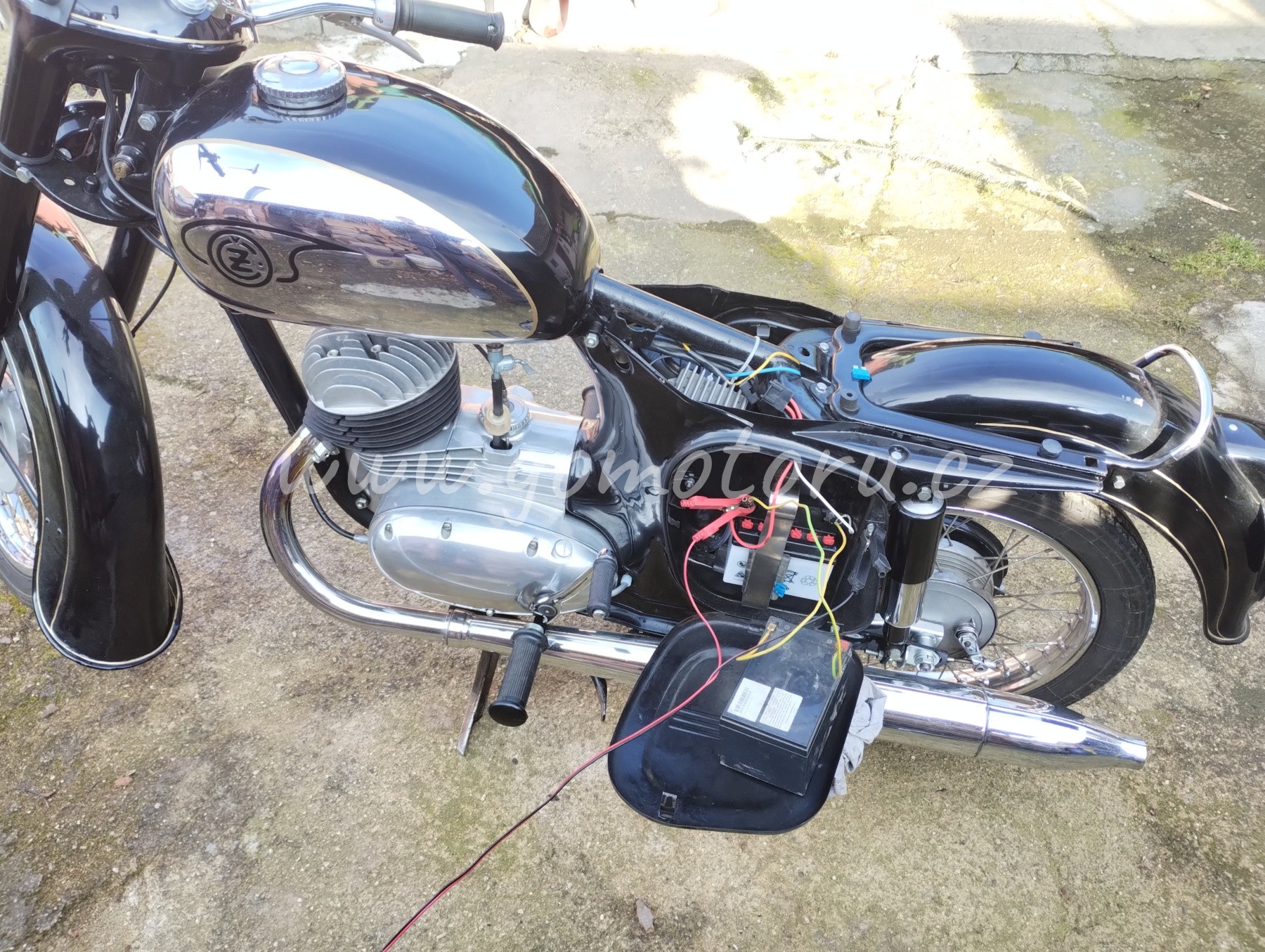 ČZ 125 typ 453 z roku 1961 - První start v roce 2026 1 ČZ 125 typ 453 z roku 1961 - První start v roce 2026 1