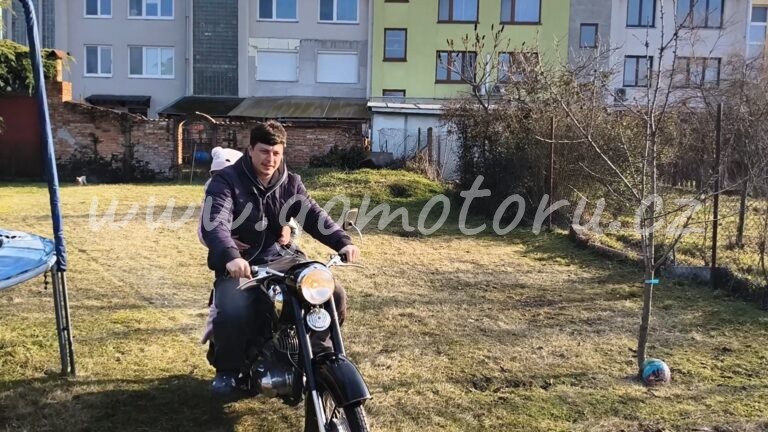 ČZ 125 typ 453 z roku 1961 - První jízda v roce 2026 6