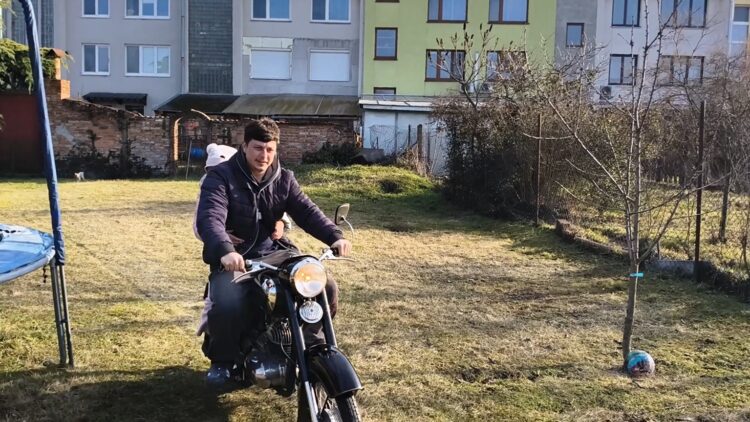 ČZ 125 typ 453 z roku 1961 – První jízda v roce 2026 1