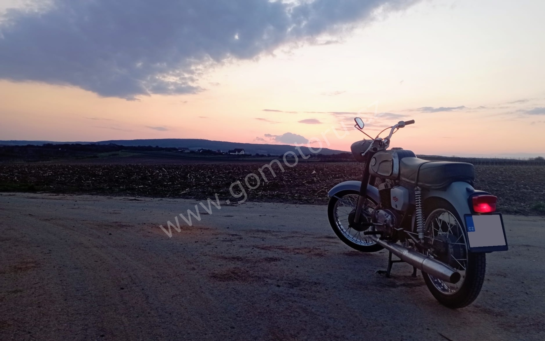 ČZ 175 typ 477 z roku 1970 – První jízda v roce 2026