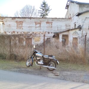 ČZ 125 typ 453 z roku 1961 - První projížďka 2026 7