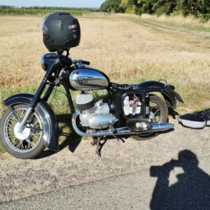 ČZ 125 typ 453 z roku 1961 - Projížďka 12 5 ČZ 125 typ 453 z roku 1961 - Projížďka 12 5